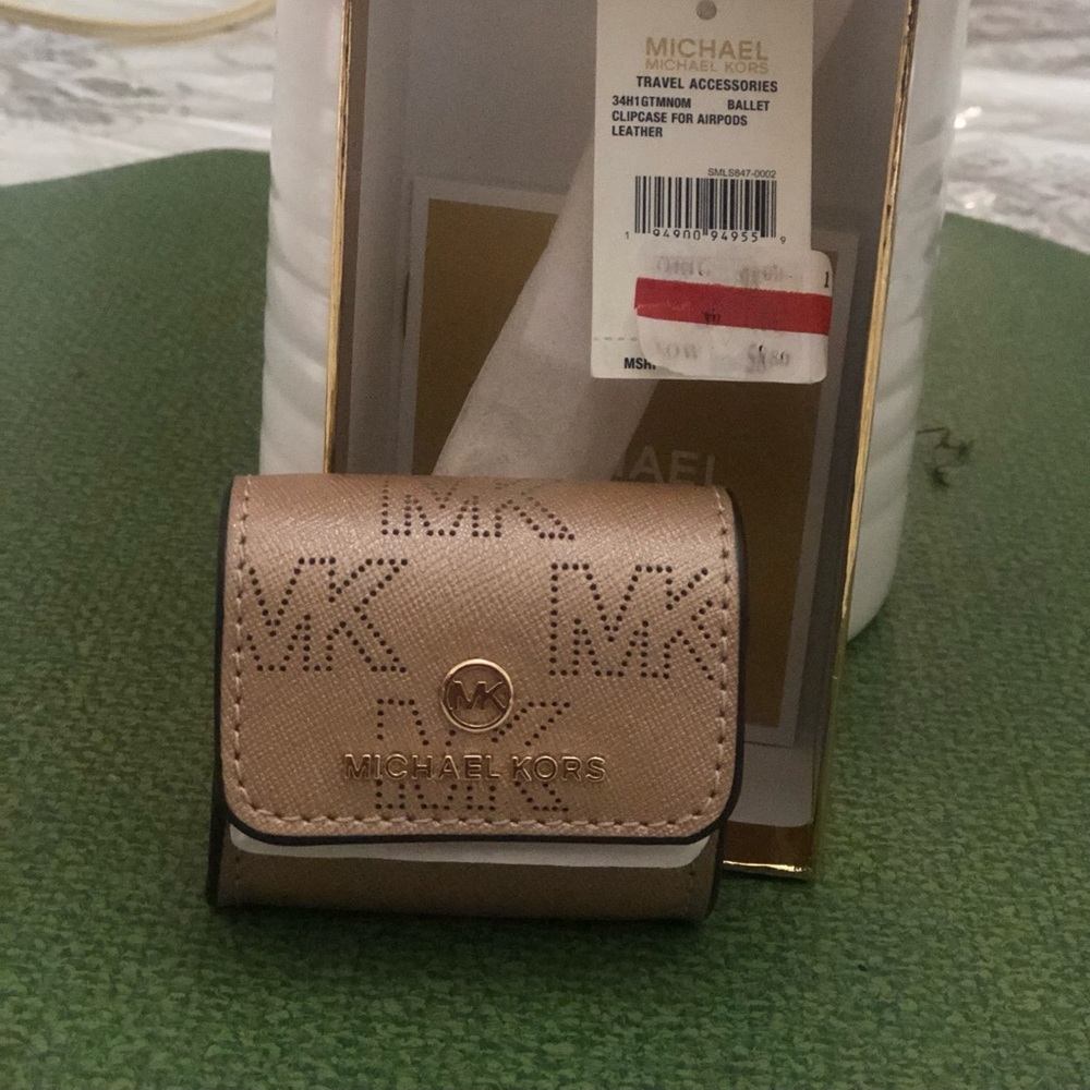 Michael Kors Rose Gold AirPod Case